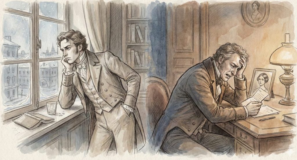 Евгений Онегин эволюция