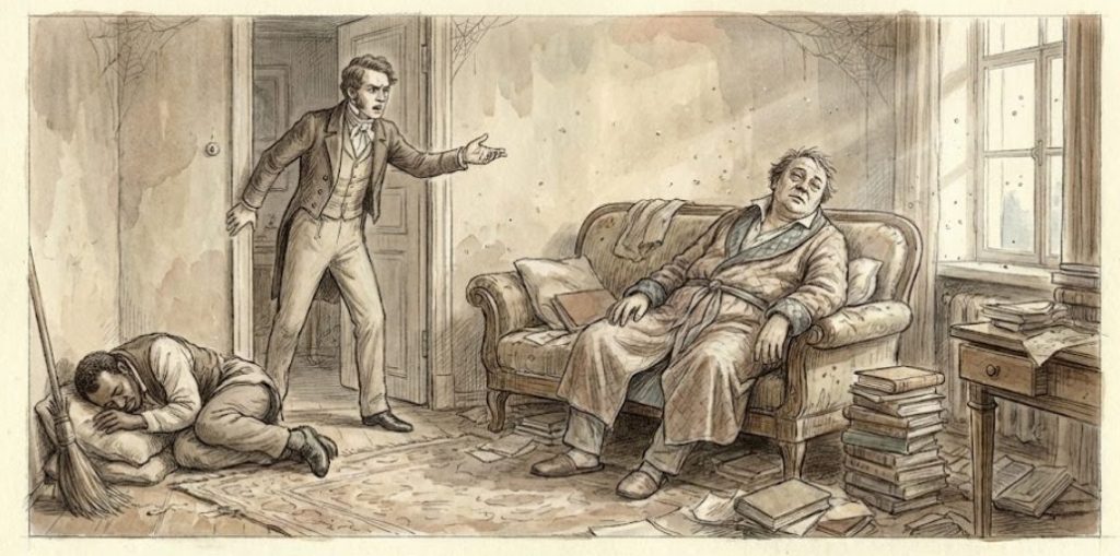 Тема «обломовщины» в романе «Обломов»