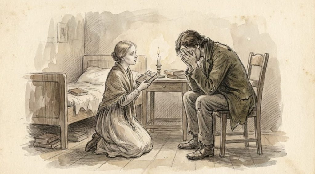 Соня Мармеладова и Родион Раскольников